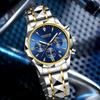 Reloj cronógrafo multifuncional de cuarzo para hombre, marca Kingston, venta al por mayor, reloj de negocios resistente al agua.