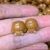 Acessórios de escultura de raiz de Bodhi natural Queima de carvão Gato da sorte Lótus Urso do amor Queima de carvão Leão Wake Lótus Leão Wake Honeypot