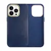 Aplicable a la carcasa del teléfono móvil iPhone14 pro max Apple 13 piel genuina brillante patrón Crazy Horse succión magnética cubierta protectora comercio exterior