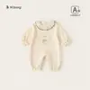 Coleção Macacão de Outono Roupa Exterior para Bebê Macacão Body para Bebê Macacão Triângulo para Bebê e Criança Pequena