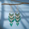 Pendientes largos en forma de V, pendientes bohemios, joyería para mujer, venta al por mayor, tu tixi yiwu daisy jewellery