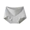 Roupa Íntima de Algodão Puro de Ângulo Plano para Mulheres, Antibacteriana, Fundo 100% Algodão, Novo Boxer Feminino Sem Costura que Modela o Quadril