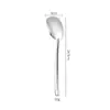 Juego de Utensilios de Cocina de Acero Inoxidable, Espátula y Cuchara, Espátula para Freír, Cucharón para Sopa, Espumadera, Raspador de Harina, Espátula para Pasteles, Cuchara Ranurada, Cuchara para Sopa, Cuchara para Arroz