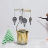 Fábrica Fuente Creativo Amazon Cielo Estrellado Vidrio Molino de Viento Corriente de Aire Caliente Romántico Aromaterapia Portavelas Giratorio Linterna Giratoria