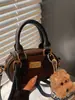 Bolso Pequeño Retro Esmerilado para Mujer 2025 Nuevo Bolso Boston de Invierno para Viajes Cotidianos Bolso Elegante de Hombro Cruzado