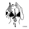 Pegatinas de Tatuaje Minimalistas Personalizadas en Blanco y Negro, Pegatinas de Tatuaje Temporales, Pegatinas de Tatuaje Impermeables de Estilo Fresco en Stock para Halloween