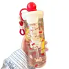 2026 Nuevo Modelo Vaso de Agua Flotante de Gran Capacidad para Niñas, Vaso Estudiantil de Alto Valor, Vaso de Agua de Plástico Portátil Lindo con Popote
