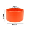 Copo de Água Capa Antiderrapante Capa Inferior de Borracha Copo de Vidro Isolamento Capa de Silicone Transfronteiriça 7,5cm9cm Capa de Copo de Silicone Universal