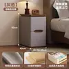 2025 Nuevo Modelo Pequeño para Hogar Dormitorio Estilo Vintage Crema Simple Moderno Gabinete de Almacenamiento Sin Instalación Madera Maciza Mesita de Noche