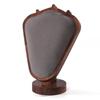 Soporte de Exhibición para Collares de Madera de Nogal, Soporte de Cuello para Maniquí, Estante de Almacenamiento para Colgantes, Accesorios de Exhibición de Joyería al por Mayor