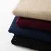 Suéter de Cachemira para Otoño e Invierno para Hombre, Cuello en V, Holgado, Cuello Dulce, Suéter Básico Casual de Negocios para Hombre