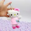 Colgante Llavero Hello Kitty para Mujer, Linda Decoración de Mochila, Muñeco de Máquina de Garra al por Mayor