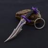 Varo Periférico de Juego Fearless Tierra de Nadie Púrpura Dorado Frenesí Modelo Hoja de la Misericordia