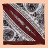 Bufanda Nueva Pequeña Triangular Estampado de Anacardo y Lunares Bufanda de Espiga Chal de Protección Solar para Viaje Fábrica Fuente Mayorista