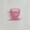 Soporte para huevos de belleza cosmética, de acero inoxidable, para esponjas de aire, a prueba de humedad y moho.