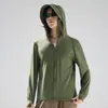 Venta Caliente Transfronteriza Ropa de Protección Solar de Nylon Hielo Seda Mujer Verano Exterior Chaqueta de Protección Solar Transpirable Protección UV Ropa de Protección Solar Hombre
