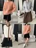 Sinan Otoño Nuevo Estilo Lana Estilo Perezoso Cuello Redondo Holgado Cálido Suéter Tejido Sn9199