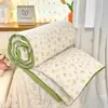 Fábrica atacado classe a mãe e bebê grau verão fresco colcha fibra de soja colcha dupla camada fio verão colcha ar condicionado colcha presente colcha