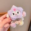 Corda de cabelo infantil, laço de cabelo fofo da Sanrio, novo tendão de borracha de desenho animado, rabo de cavalo de menina, acessórios de cabelo
