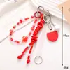 Colgante de Cuerda Trenzada Dopamina Estilo Coreano con Acabado de Alta Gama, Colgante de Teléfono Raqueta de Ping Pong, Accesorio para Bolso, Pequeño Regalo