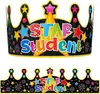 Sombrero Estrella de Estudiante Decoración Fiesta de Jardín de Infancia Gorra de Recompensa Estrella Semanal Sombrero de Papel Decoración