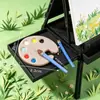 Accesorios exclusivos de resina transfronterizos, pinceles realistas en miniatura, herramientas para mezclar colores para arte y pintura, pegamento de crema para manualidades y accesorios para fundas de teléfono.