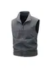Chaleco Casual de Cuello Alto para Hombre de Primavera y Otoño, Ligero, Transpirable, de Secado Rápido, con Múltiples Bolsillos, Chaleco para Fotografía al Aire Libre 25199