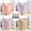 Ropa de Mujer Ropa Interior para Mujer Algodón Puro Antibacteriano Cintura Alta Mujeres de Mediana Edad y Mayores Tallas Grandes Pantalones Cortos de Algodón Otoño e Invierno
