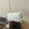 Bolso Retro de Lunares para Mujer 2026 Primavera Nuevo Moderno Elegante Bolso de Hombro Clásico de Moda Bolso Cruzado