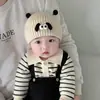 Gorro para Bebé para Otoño e Invierno, Gorro de Felpa Cálido y Grueso con Protección para las Orejas para Niños y Niñas, Gorro de Poner Lindo y Divertido para Bebés y Niños Pequeños
