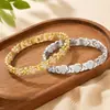 Pulsera de Pareja de Moda y Versátil con Diseño de Trébol de Cuatro Hojas, Joyería de Pulsera de Nicho con un Toque de Alta Gama, Accesorios de Mano Transfronterizos Europeos y Americanos