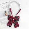 Corbata de moño jk para mujer estilo academia japonesa flor en el cuello en stock corbata de moño jk para mujer estilo academia japonesa flor en el cuello en stock