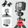 Adaptador de Disparo Vertical Montado en el Centro para GoPro Varilla Larga con Tornillo 1/4 Clip para Teléfono Accesorios para Cámaras de Acción