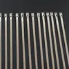 Abraçadeira de cabo de aço inoxidável 304 auto-travante metal tensionador ponte abraçadeira de cabo externa 4,6/7,9/12mm branco