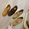 Sapatos Birkenstock com Fivela Retro Outono 2026 Nova Versão Coreana Mocassins Versáteis Slip-On Sapatos Femininos