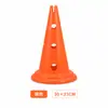 Cono marcador con forma de agujero se puede usar con un poste, cono marcador de helado multifuncional para entrenamiento de fútbol con agujeros