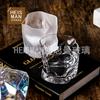 Estilo europeu em forma de vidro torcido bar de vidro de uísque irregular Cristal de cerveja vidro de bebidas espirituosas foscas