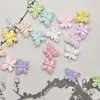 DIY Mariposa Perforada Pintura en Spray Laca Cadena para Teléfono Color Macarrón Joyería Accesorios de Aleación Colgante Transfronterizo