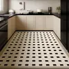 Tapete de Piso para Cocina de Barro Diatomeas, Antideslizante, Resistente al Aceite, Limpiable, No Requiere Lavado, Tapete Absorbente, Impermeable, Alfombra de Cobertura Completa, Felpudo Resistente a la Suciedad