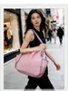 Bolsa de Compras Plegable Ecológica de Gran Capacidad para Mujer Bolso de Hombro Portátil Engrosado Bolsa para la Compra del Supermercado Bolsa de Viaje Bolso Tote Grande