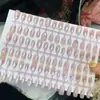 Uñas Postizas Moradas de Cristal Ojo de Gato Pegatinas de Uñas Degradadas 160 Ojo de Gato Sagitario Estilo Ins