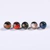 Cuentas de Vidrio Gris Fragantes para Pulsera DIY Pulsera Duobao Bestia Dorada Engullida Bolsa de Materiales Hechos a Mano Accesorios de Cuentas Individuales