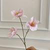 Tulipas Artificiais de Seda com 3 Pétalas, Flores Artificiais de Alta Qualidade para Paredes de Flores de Casamento e Decorações de Corredor