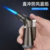 Encendedor de Gas Metálico de Encendido Directo con Cabeza Curva y Alta Potencia de Llama, Soplete de Llama Ajustable, Encendedor Multiusos para Cigarros y Varitas de Incienso