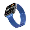 Adecuado para Correa de Reloj Redmi Watch 6, Pulsera con Hebilla Milanés de Acero Inoxidable, Correa de Metal para Smartwatch Redmi 4/5