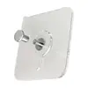 Adhesivo de Tornillo Sin Taladro Fuerte Sin Rastro Gancho Adhesivo para Marco de Fotos con Tornillo para Colgar Cuadros Clavo Sin Rastro Estante de Almacenamiento Clavo Adhesivo Sin Taladro