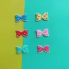 Nuevos accesorios de lazo de dibujos animados de pegamento suave accesorios para el cabello para niños pinza para el cabello accesorios para la carcasa del teléfono móvil accesorios de bricolaje