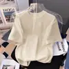 Camiseta de Manga Corta 100% Algodón para Niñas Estilo Nuevo Verano para Estudiantes de Primaria Niñas Top Casual Camiseta Tie-Dye Linda Ropa Infantil