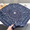 Pañuelo Cuadrado Pequeño de Imitación Seda Lana Algodón Lino, Nuevo Pañuelo de Seda Otoño e Invierno, Versátil para Viajes Diarios, Moda Retro, Chal Elegante de Alta Gama