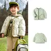 Ropa para Niños Balabala Conjunto de Dos Piezas de Invierno con Forro Polar y Chaqueta de Plumas para Niños Abrigo de Bebé para Niñas de Temporada Tendencia